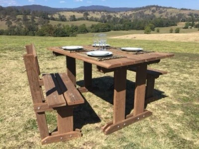 Rustic Outdoor Setting Dining Furniture Gumtree Rustic Outdoor Setting Dining