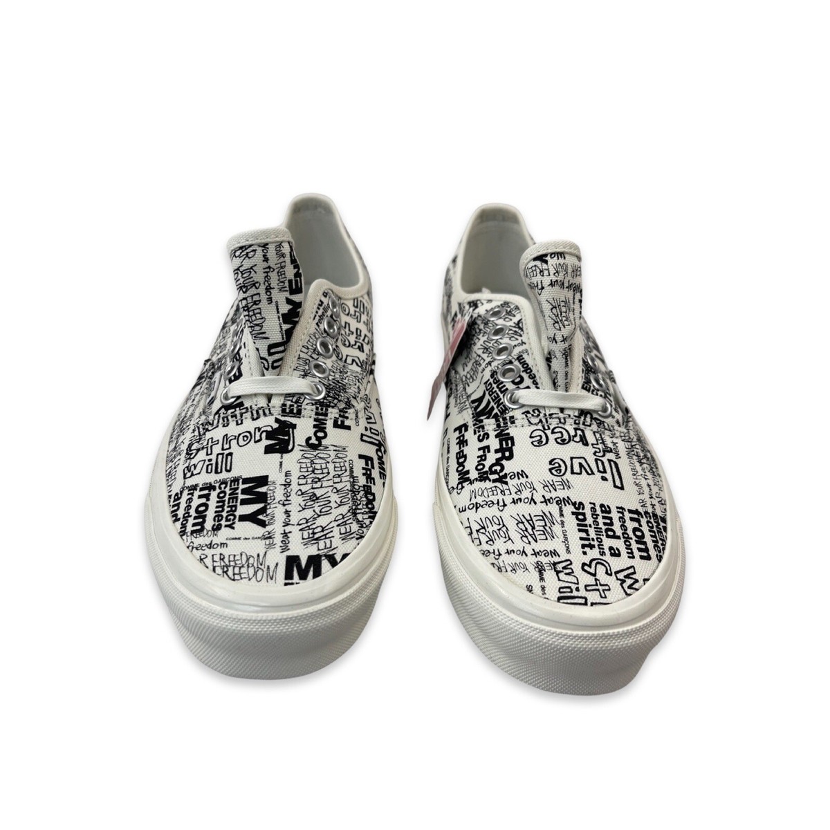 靴 OG Authentic LX CDG Print Blanc De Blanc Comme Des Garçons X OG Authentic LX 'CDG Print Blanc De