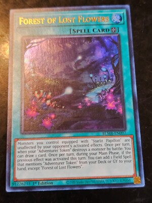 Forest of Lost Flowers - BLMR-EN097 - Ultra Rare - 1st Edition Yugioh | eBay