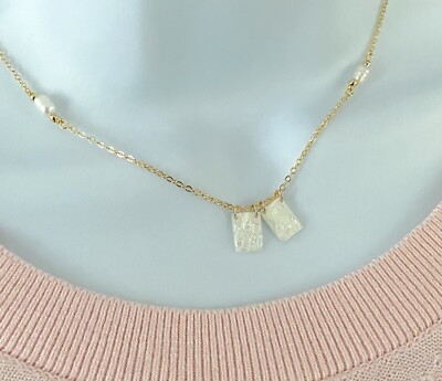 Scapular necklace, scapular medals, catholic necklace, Virgin Mary sacred  heart