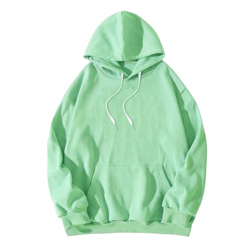 Hombres Sudadera con Bolsillo Pullover Sudadera con Capucha Calce Suelto Ropa Exterior Atlética Entrenamiento - Imagen 63 de 102