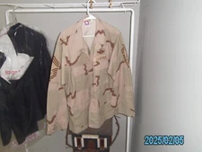 Propper Camo BDU Shirt with Patches - Size Large-Regular