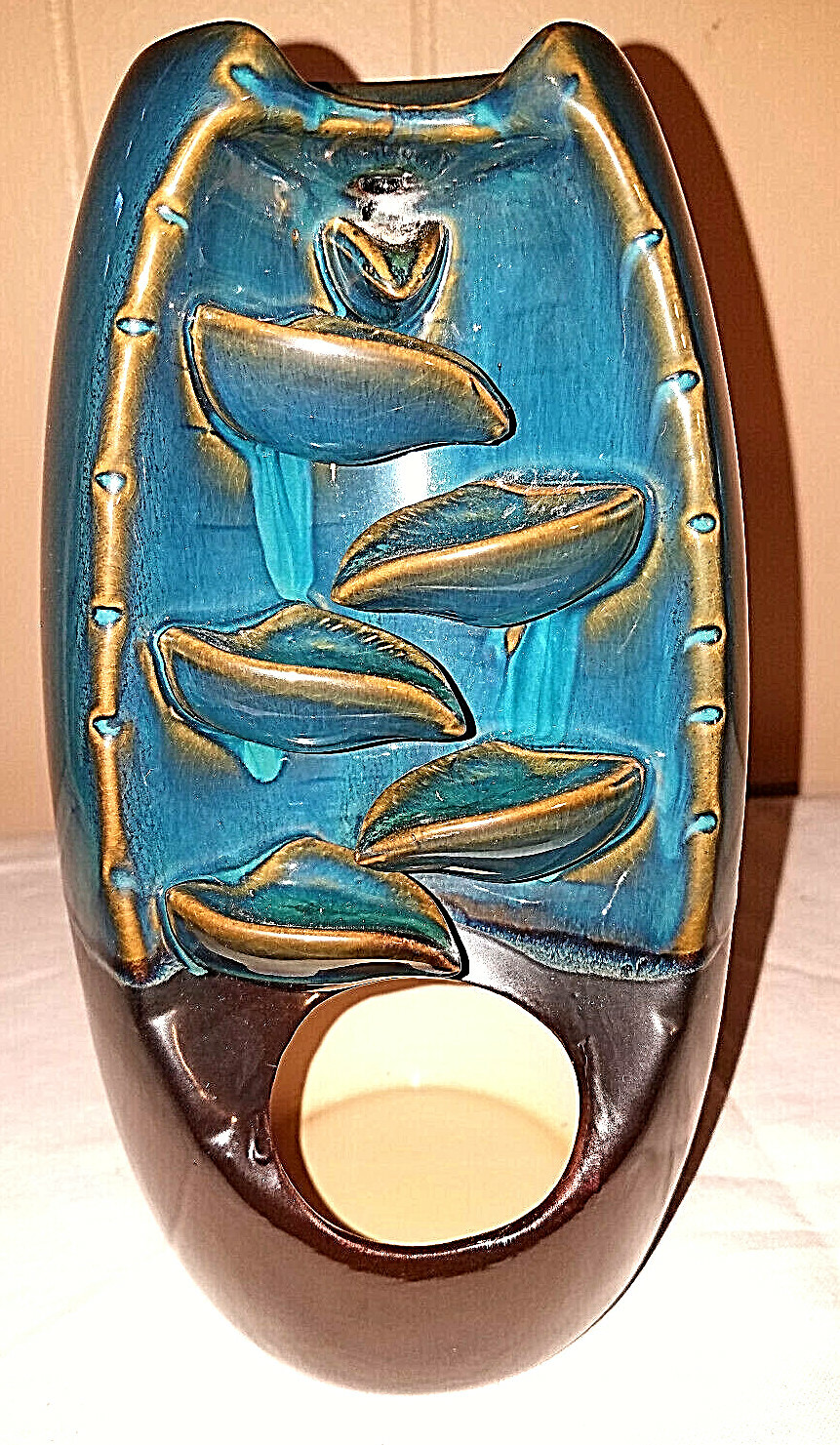 SPACEKEEPER SPKIH001 Ceramic Backflow Incense Holder Waterfall for