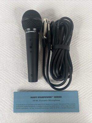 Nady Starpower SP-4C Professional Unidirectional Dynamic Neodymium Microphone
