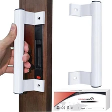 Sliding Door Handle 8" Aluminum Sliding Glass Door Pull Sliding Patio Door Handl