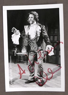 Opera Music - Autograph of the Bass - Baritone Simone Alaimo - 1980s