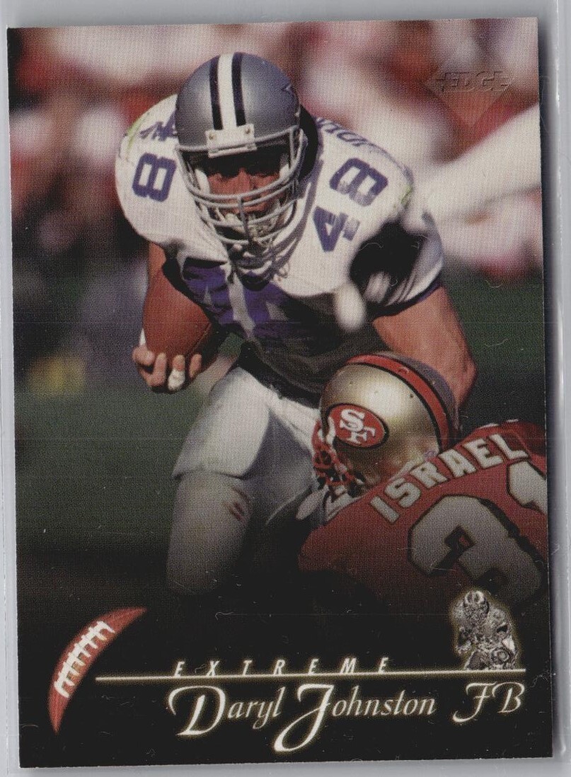 1997 Collector's Edge Extreme Football Card #42 Daryl Johnston