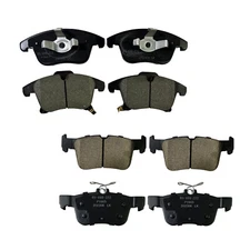 Front & Rear Ceramic Brake Pads for 2013 2014 2015-2020 Ford Fusion Lincoln MKZ