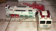 2000 Hess Fire Truck Toy Vintage Gas Oil Promo No Box Original Truck w/No Box