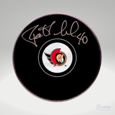 PATRICK LALIME Ottawa Senators Autographed Puck