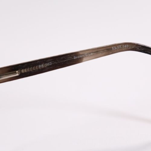 Rickey Smiley Eyewear RS 202 Brown & Blue Eyeglasses Frames 53 17 140 - Picture 6 of 7