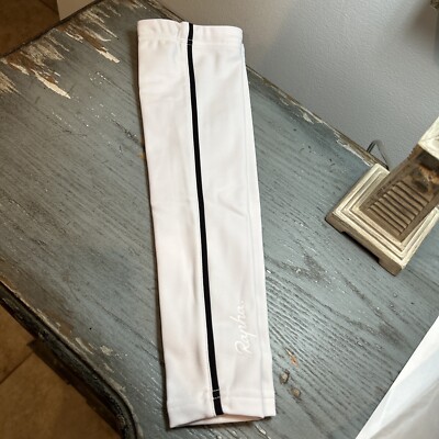 Rapha Classic Arm Warmers Small White / Black Stripe