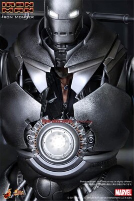 Hot Toys MMS164 Marvel Iron Man 1/6 Scale Iron Monger Action