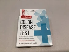 EZ Detect Colon Disease Self Test Kit For Colorectal Disease 5 Test Pads
