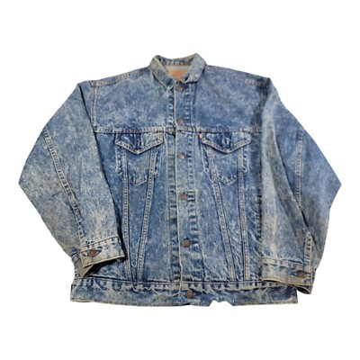ジャケット・アウター 80s Levis 70506 VTG 80s LEVIS..70506-0216..DENIM..TRUCKER..JACKET..MADE IN