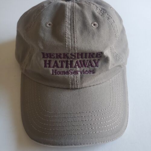 Berkshire Hathaway Warren Buffett Home Service Cap Strapback Green Golf Hat Cap