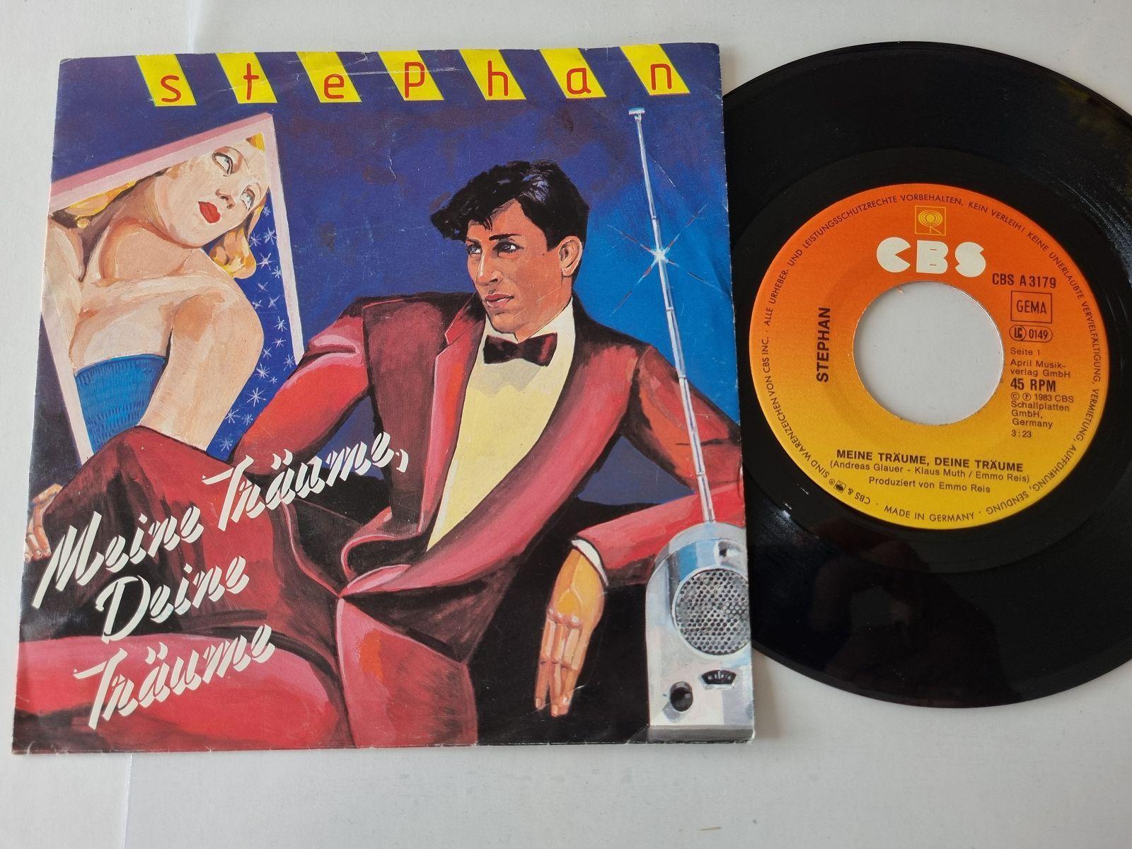 7"" Single Stephan - Meine Träume, deine Träume Vinyl Germany
