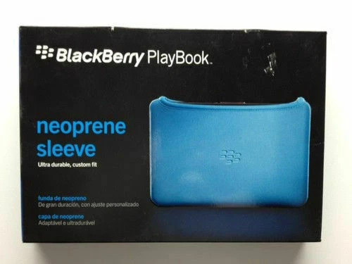 Blackberry PlayBook Neoprene Sleeve - Ultra Durable, Custom Fit - Blue  - Image 2 of 3