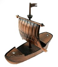 Viking Ship Die Cast Metal Collectible Pencil Sharpener