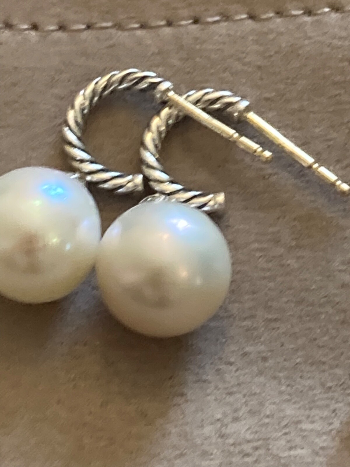 Solari Yurman Pearl Earrings PREVIOUSLY Used David Yurman Solari