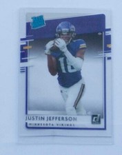 Justin Jefferson 2020 Donruss Clearly Rated Rookie #RR-JUJ