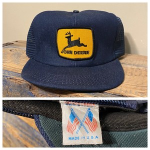 john deere trucker hat vintage
