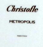 Christofle METROPOLIS GRAY (METALLIC) Shallow Bowl GREAT CONDITION - Picture 5 of 5