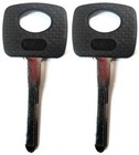 2 NEW MERCEDES-BENZ HIGH SECURITY IGNITION KEY BLANK - FIT MANY MODELS S50HF-P