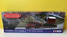 CORGI TRACKSIDE 1:76 / 00 SCAMMELL LOW LOADER & DRAG SHOVEL DGS00002  / NEW