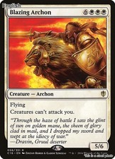 Magic Blazing Archon 58 Rare Commander 2016 NM