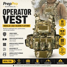 Operator Vest   Modular Load-Bearing Platform