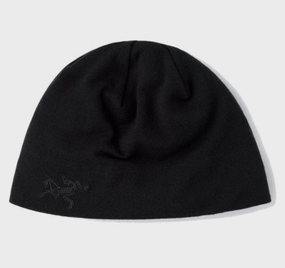 NWT Arc teryx Leaf Black Cold WX AR WOOL Beanie Skull Cap One Size