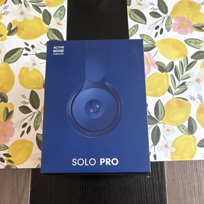 Beats by Dr. Dre Solo Pro Bluetooth Headphones Dark Blue Active Noise Cancelling