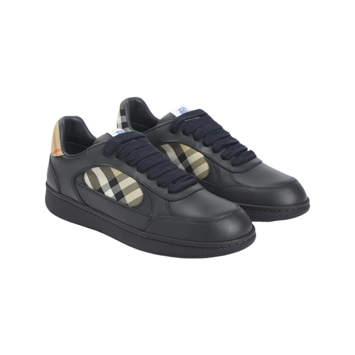 Burberry Terrace Black Sneakers New & Authentic - Picture 3 of 5