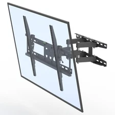 Full Motion TV Wall Mount Tilt 180° Swivel For 42 47 50 55 60 65 70" LCD LED