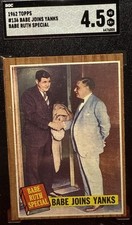 1962 Topps - Babe Ruth Special Babe Ruth, Jacob Ruppert #136 (RC)