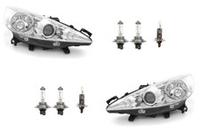 Scheinwerfer Set Halogen passend für Peugeot 207 06- H1 mit H7 H7 Links & Rechts