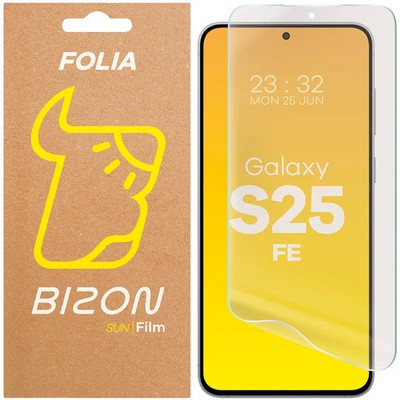 Schutzfolie für Galaxy S25 FE Bizon Displayschutzfolie Folie Film Handyfolie