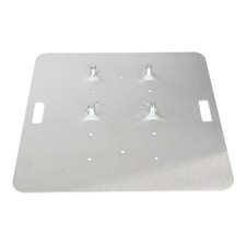 30"x30" 6mm Lighting Stand Square Aluminum Trussing Base Plate For 12"x12" Truss