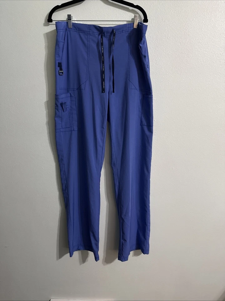 Conjunto Médico Carhartt Force Top y Dos Fondos Verde Azulado/Púrpura/Gris Para Mujer Grande Foto 2 de 4