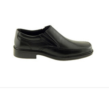 Dockers Mens Edson Business Dress Slip-on Loafer Shoe 11 Med Black Leather New