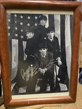 Paul McCartney Autographed Photo with Certificate of Authenticity