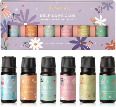 Essential Oils Set | 6 Relaxing Fragrance Oils for Diffusers | Green Tea, Cashme