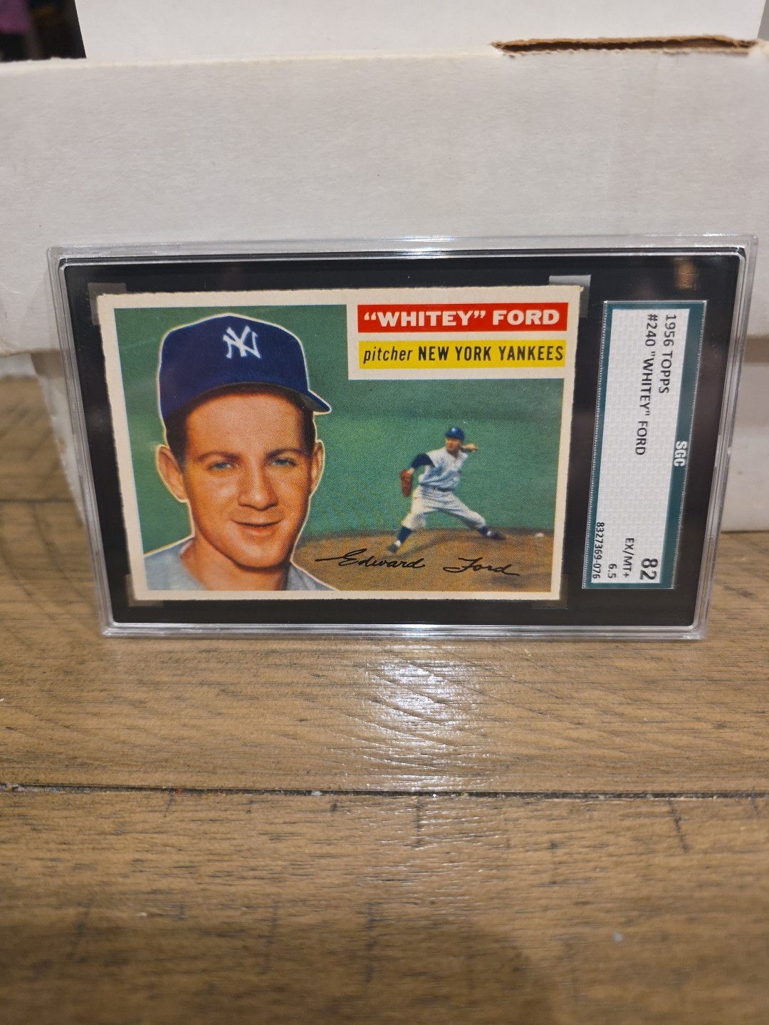 1956 Topps - Whitey Ford #240 SGC 6.5