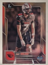 Trent Walker #54 - 2025 Bowman University Chrome Football Oregon State 1st Bowm…