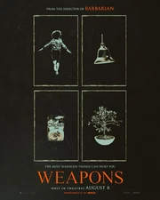 2025 Weapons Movie Poster 11X17 Julia Garner Josh Brolin Alden Ehrenreich 🍿