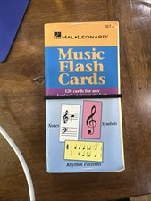 Music Flash Cards Set A: 120 Cards For Beginning Music Students By Hal Leonard