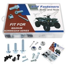 160PCS Body Plastic Fenders Frame Engine Bolts Kit Fit for Polaris Magnum 325