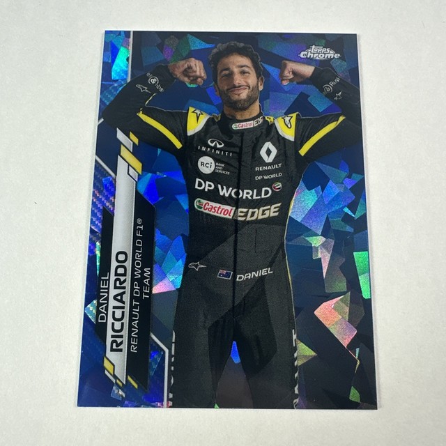 2020 Topps Chrome Sapphire Formula 1 F1 Daniel Ricciardo Portrait #9