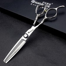 Left-Handed 6" Thinning Scissors - High Hardness Steel Silky Cut Hair